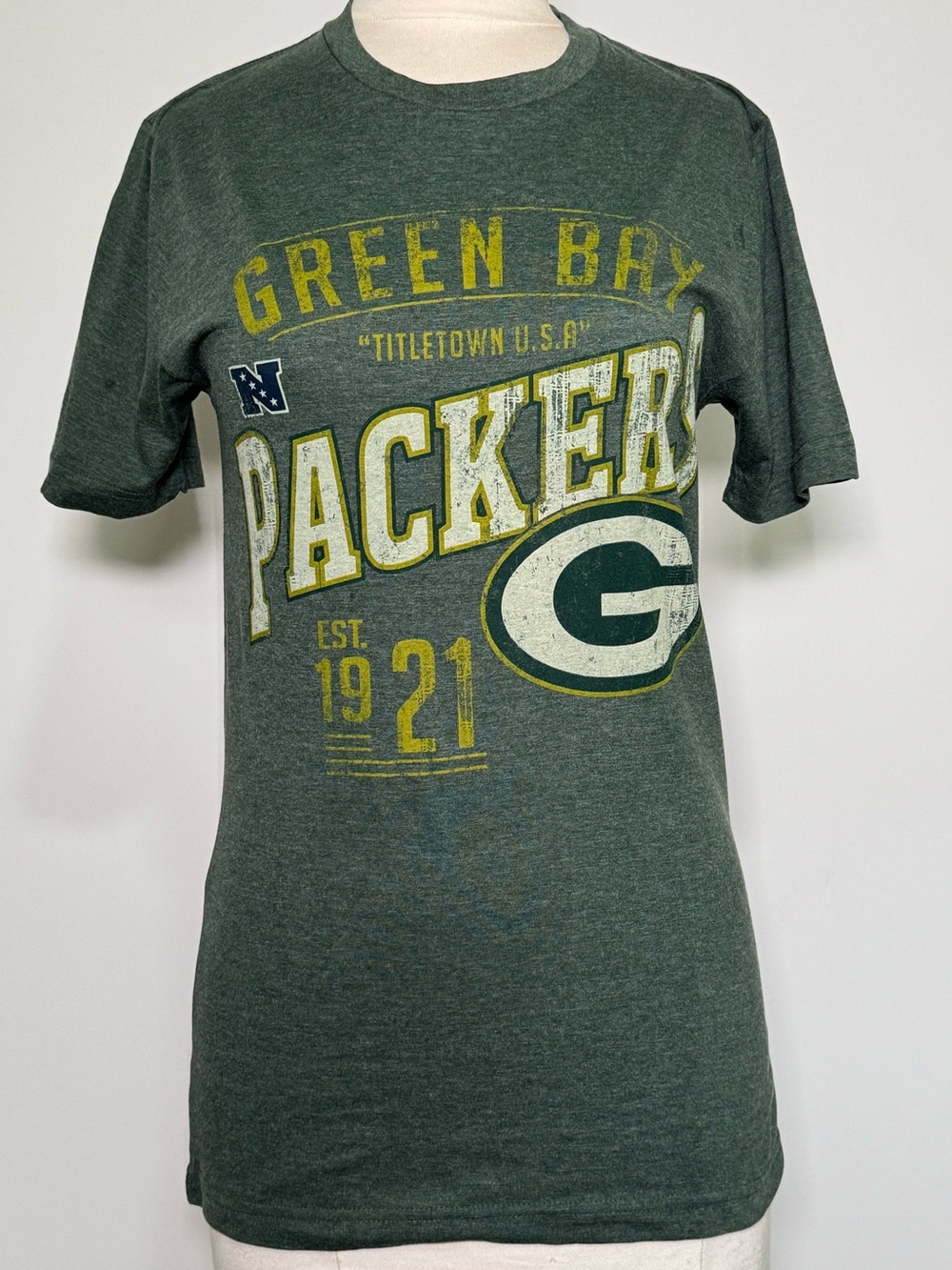 Women’s Official NFL Green Bay Packers Crew Neck T-Shirt